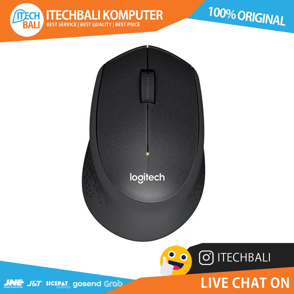 Mouse LOGITECH M331 Silent Plus Wireless | ITECHBALI