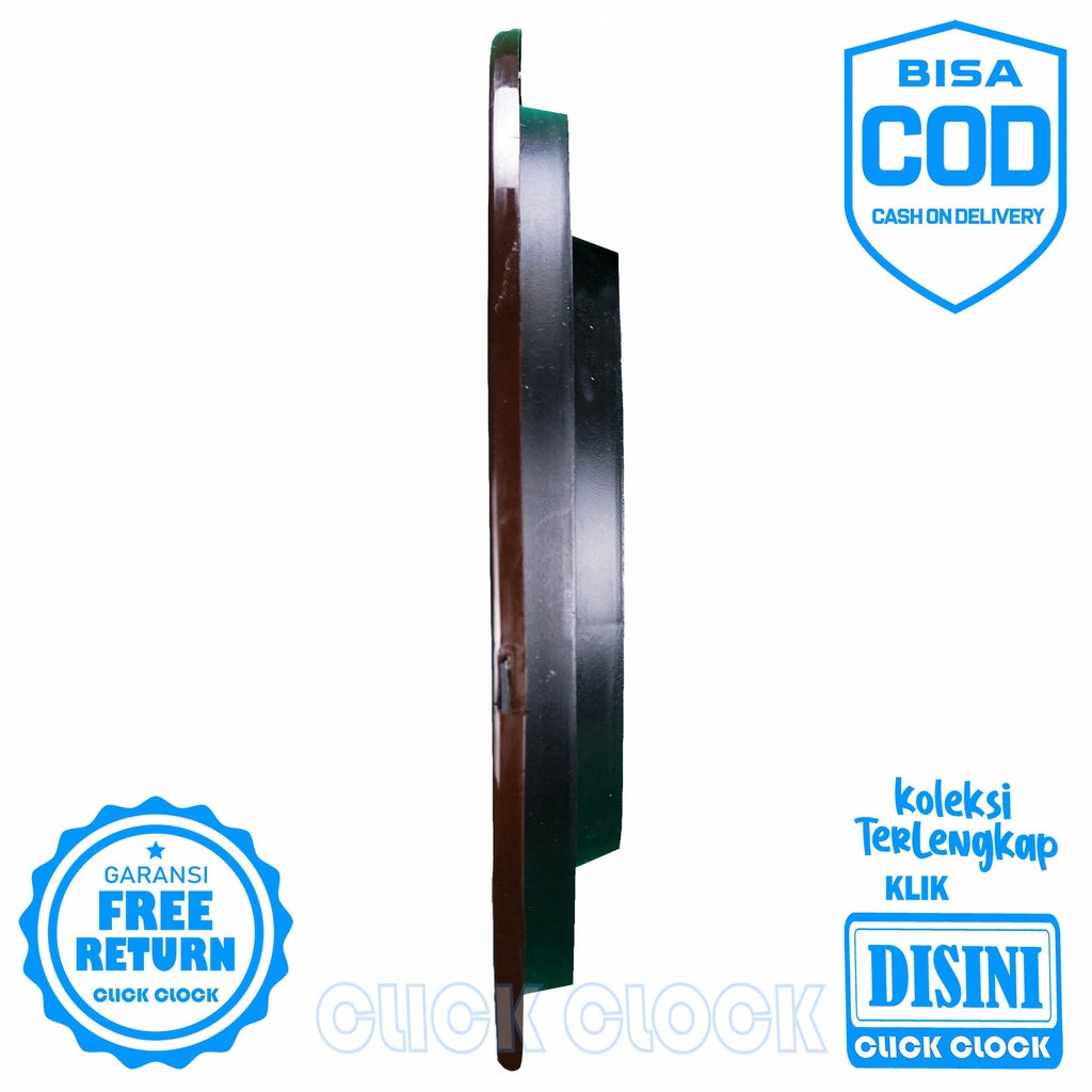 Jam Dinding Platinum 848 NI Urat Kayu Minimalis Diameter 29 cm Best Seller
