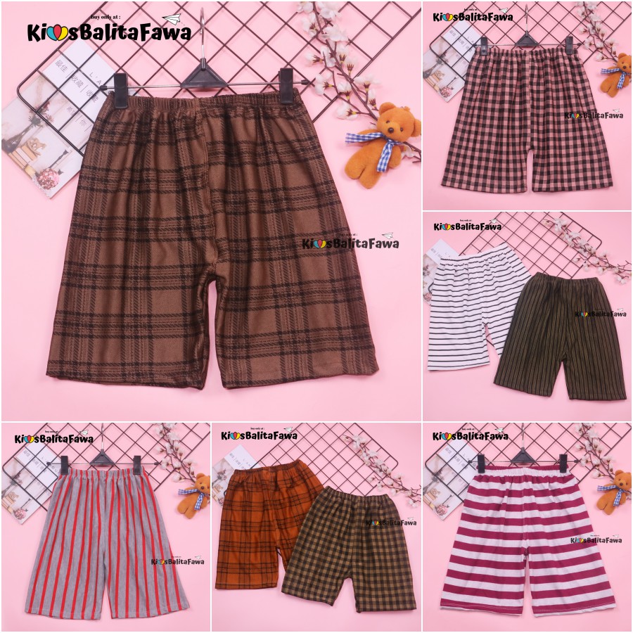 Celana Short Motif Dewasa fit to L / Dalaman Rok Pendek Short Pants Dalam Hotpants Minipants