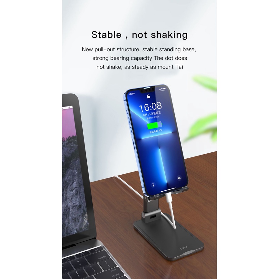 TOTU Phone Holder HP Stand Lazy Desktop Stand Foldable Dudukan