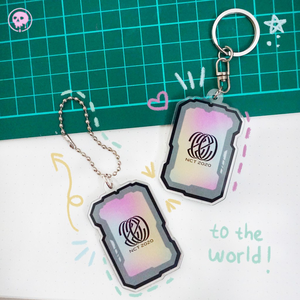 NCT 2020 Resonance Year Party Book Card yearbook Akrilik Acrylic Keyring Keychain