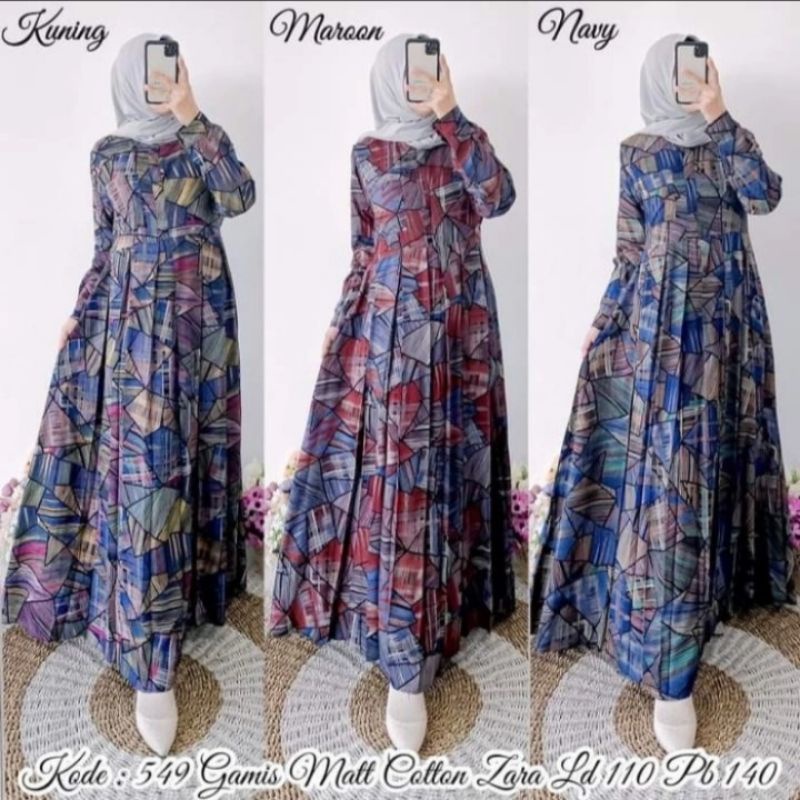 Gamis Motif Original Ribyka Collection