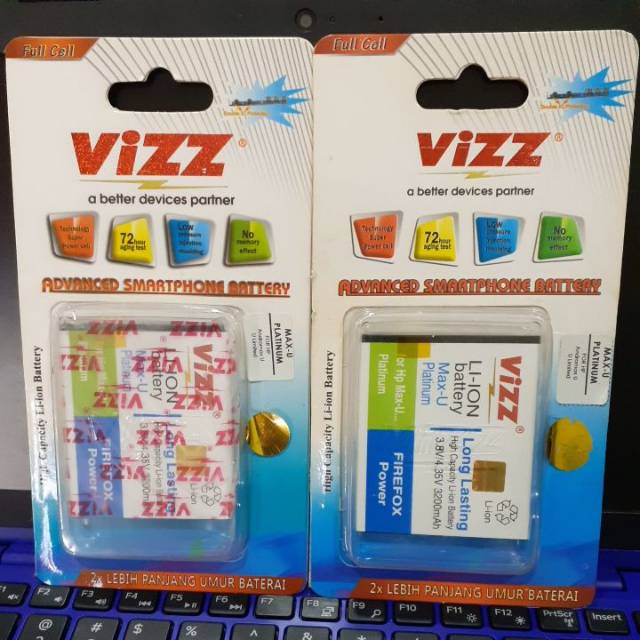 Vizz Baterai Original Vizz Andromax Max U Double Power Vizz