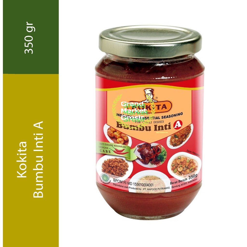 

Kokita Bumbu Intia A, Bumbu Dasar Masakan 350 gr