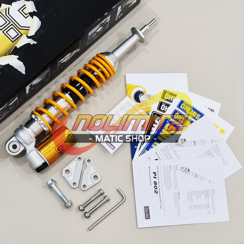 Shock Shockbreaker OHLINS PI 802 Vespa Sprint Primavera 3V IGet S LX GT Rear