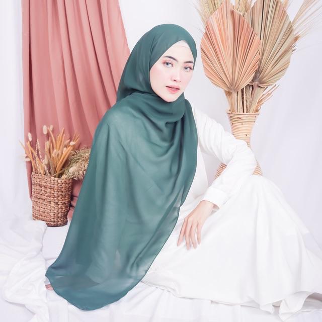 Bella Pashmina-Green bottle