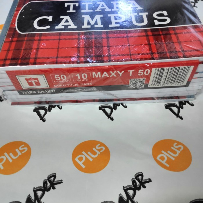 

Spesial Buku Tulis Tiara Campus 50 Lembar Diskon