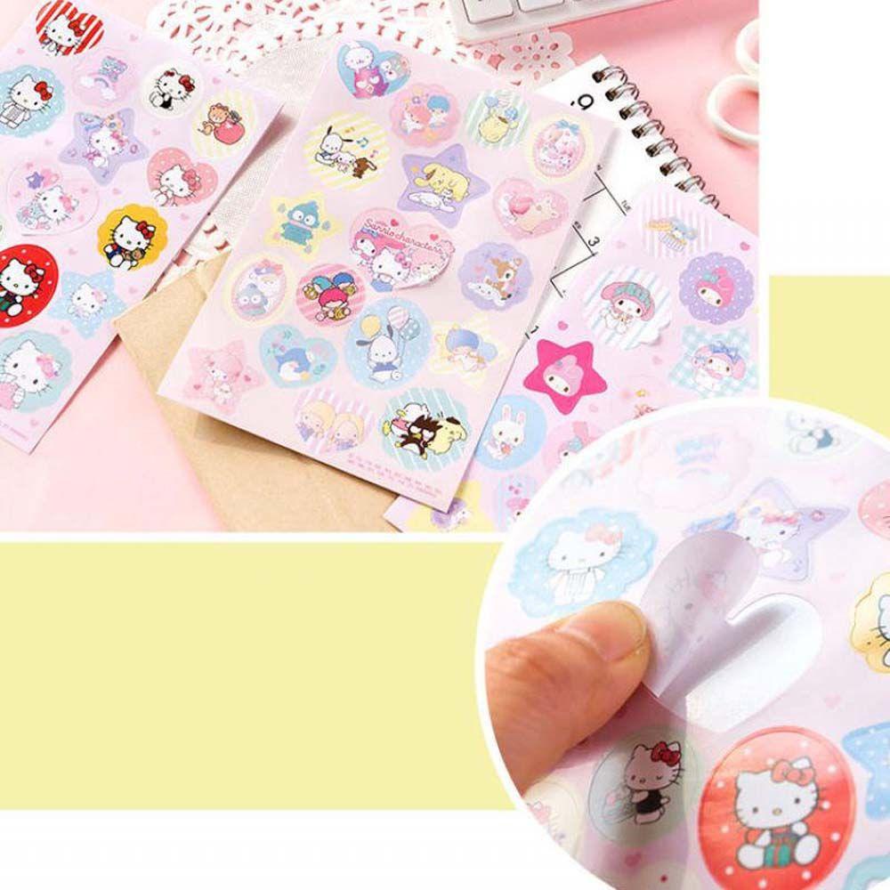 Nickolas1 Kuromi Letter Pad DIY Kawaii Kartu Ucapan My Melody Undangan Alat Tulis Kartun Amplop