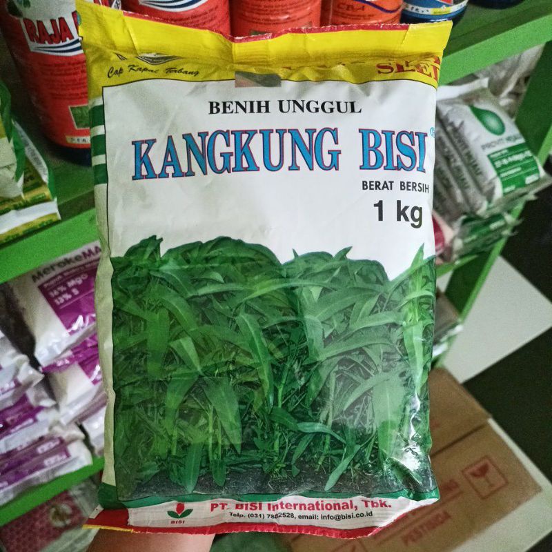 Kangkung Bisi Benih Unggul Kemasan 1 kg