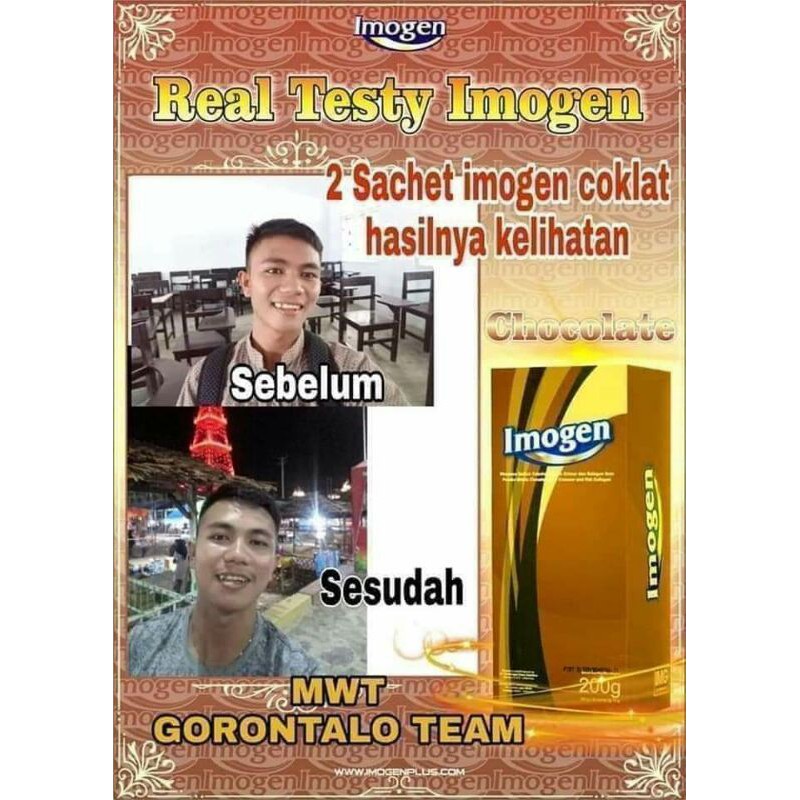 Imogen Coklat (ramuan herbal penambah berat badan)