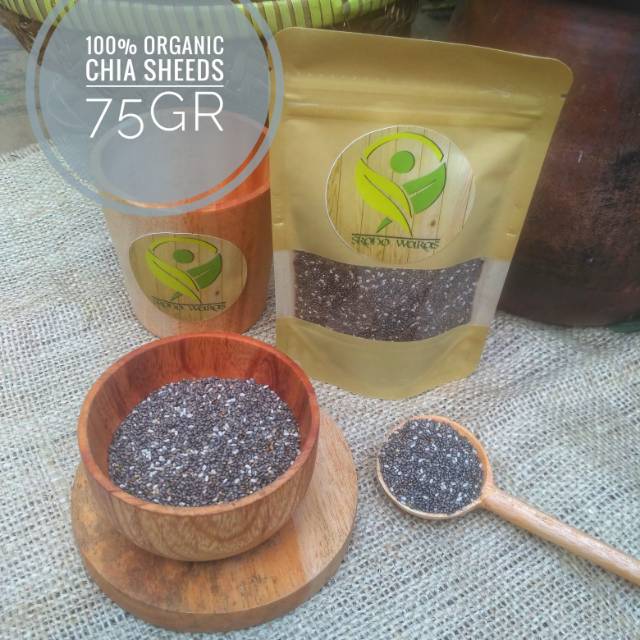 

100% Chia Sheeds Organic 75gr