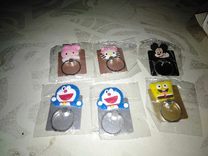 I-ring Stand Karakter + Hook / Non Hook