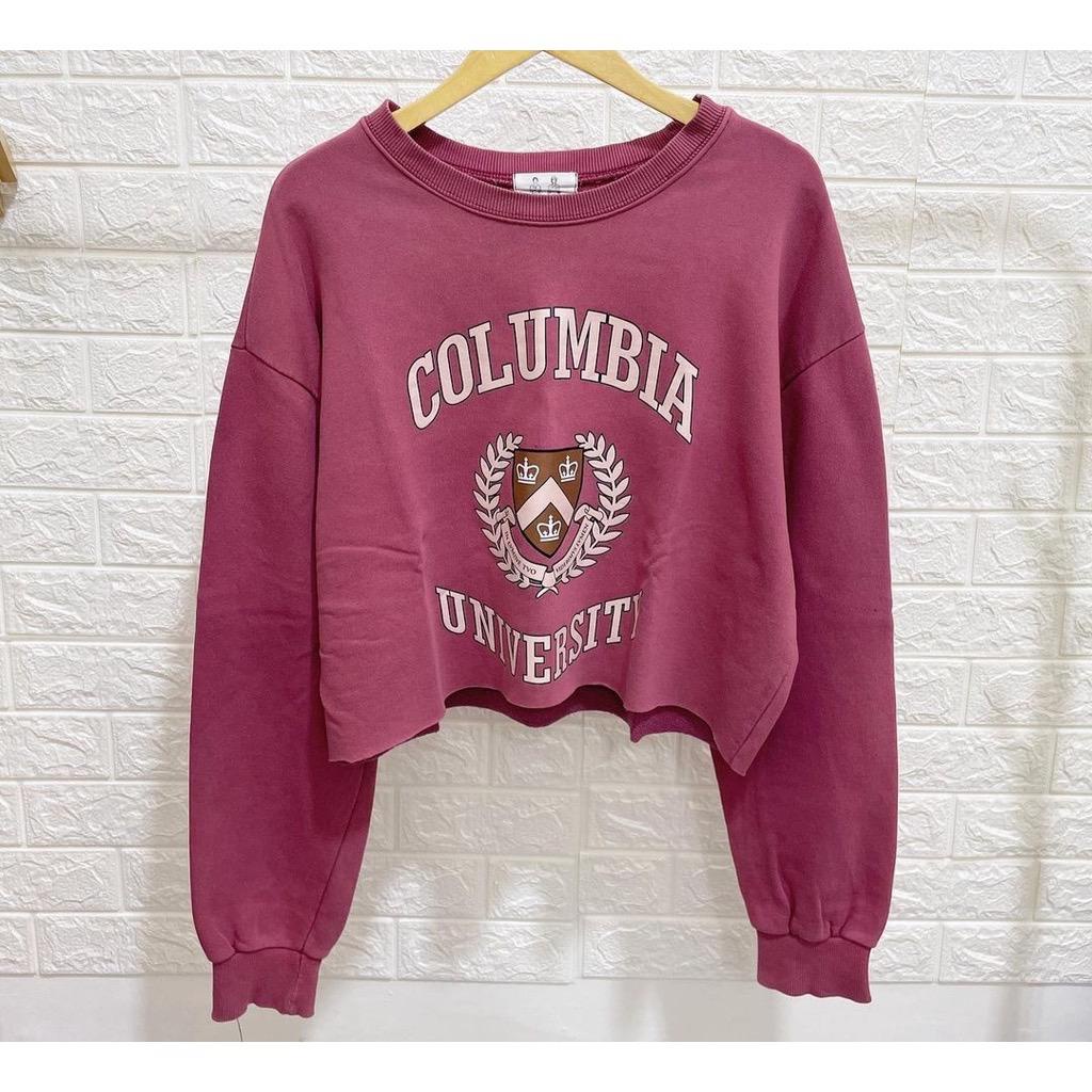 Sweater Wanita Crope Columbia