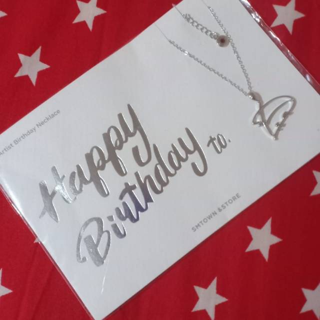 SM D.O BIRTHDAY NECKLACE