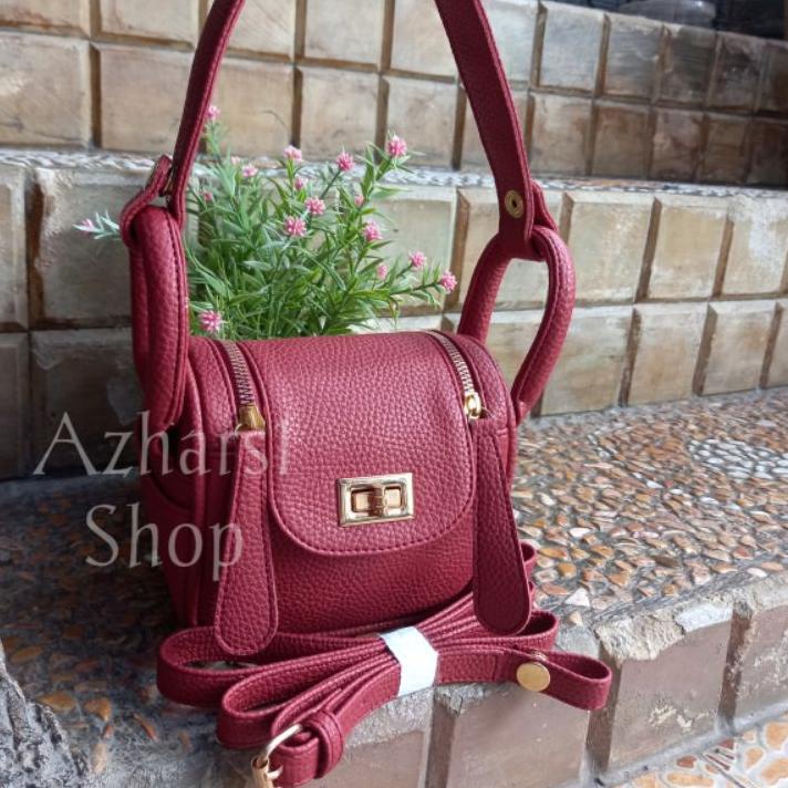 Bayar sekarang,, Tas Wanita Papirut Rifaya Terbaru Kekinian Kulit Jeruk Sintetis Bisa COD