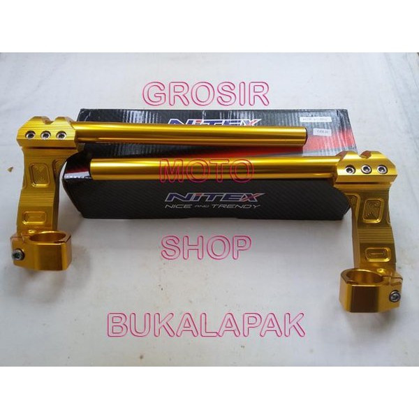 Setang Stang Jepit Nitex NVL New Vixion Old Vixion R15