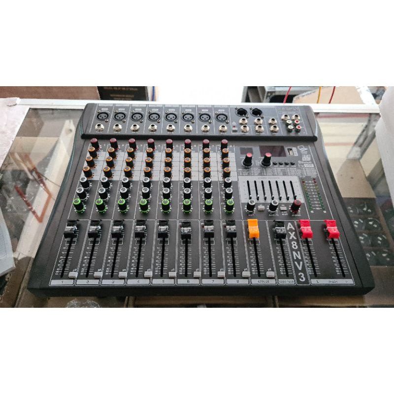 Mixer Audio 8 Channel Ashly AX8NV3 ASHLY  AX8N V3 TERBAIK