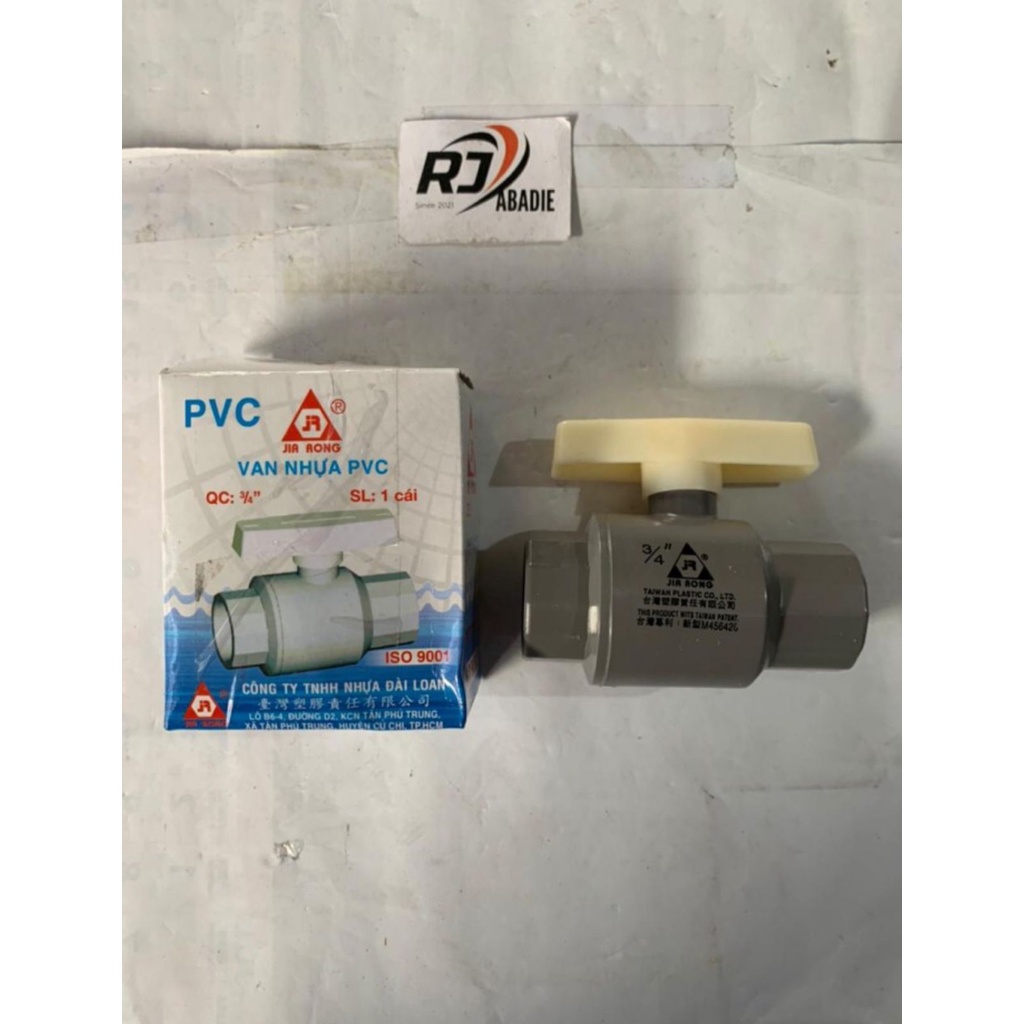 Stop Kran / Ball Valve Pvc Jia Rong