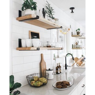 RAK KAYU PINUS 100X30 TEBAL 3CM CUSTOM RAK DINDING KAYU JATI BELANDA RAK BAJU RAK HIJAB RAK MICROWAV