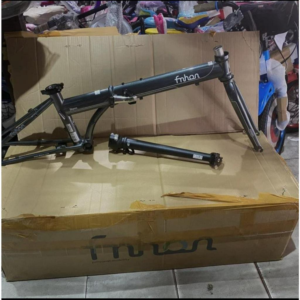 Frame frameset sepeda lipat Fnhon storm 20inch / 22inch disc