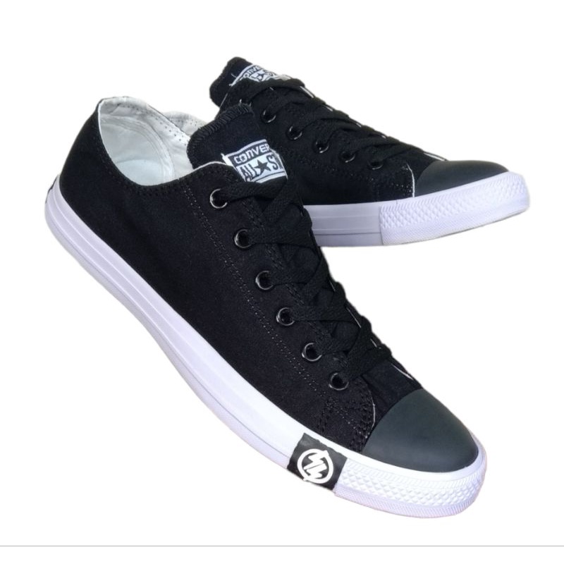 (free box converse)sepatu converse all star ct petir black white all star ct petir chuck taylor hitam putih