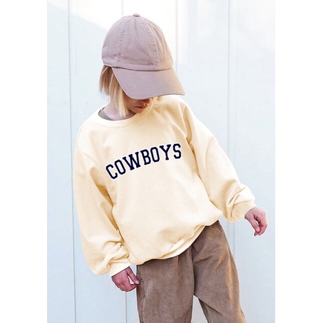 Sweater anak Cowboys Sweater anak Size M-XXL