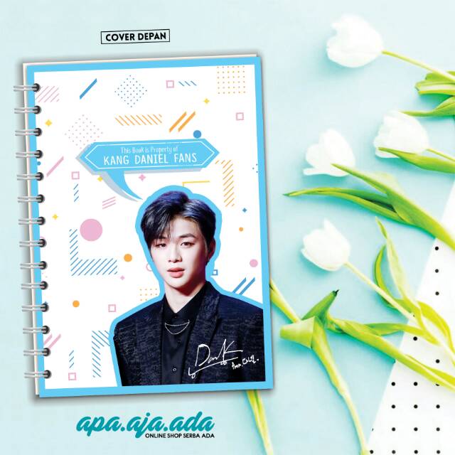 

NOTEBOOK CUSTOM HC WANNA ONE DANIEL