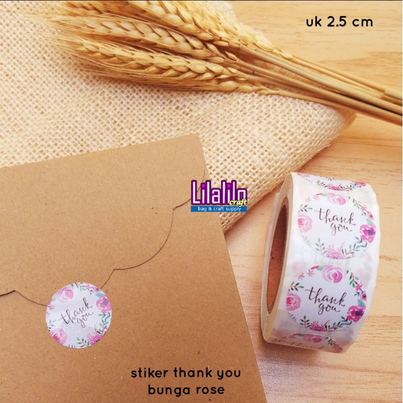 STIKER THANK YOU