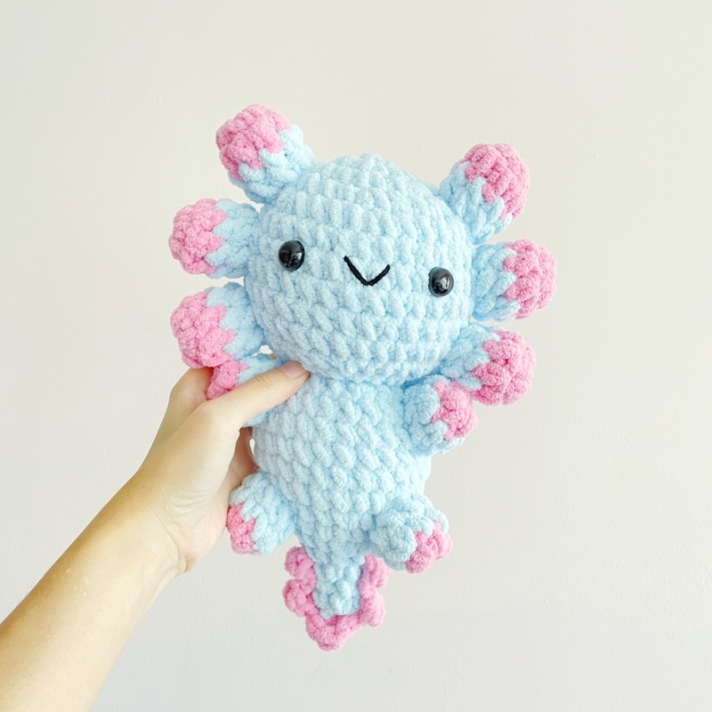 Amigurumi (Boneka Rajut) Axolotl Plushie