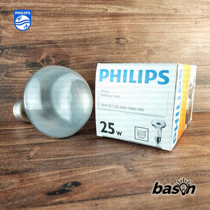 PHILIPS NR63 Spot 25W E27 220-240V 30D - Lampu Reflektor