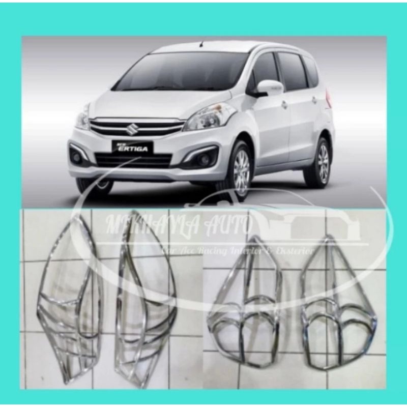 GARNISH LAMPU LIST LAMPU CHROME ERTIGA LAMA 2013-2017