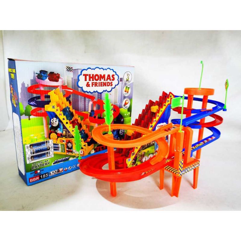 MAINAN TRACK THOMAS 2TANGGA SELUNCURAN THOMAS TRACK