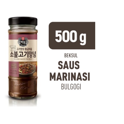 

BEKSUL Galbi Bulgogi Marinade Sauce For Beef Saus Marinasi Iga Sapi 500g
