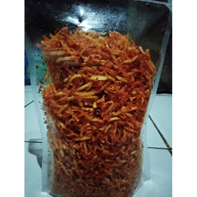 

Kentang Mustofa Gurih, Renyah, dan Pedas