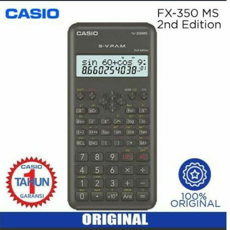 

Calculator Casio FX 350 MS Plus Scientific