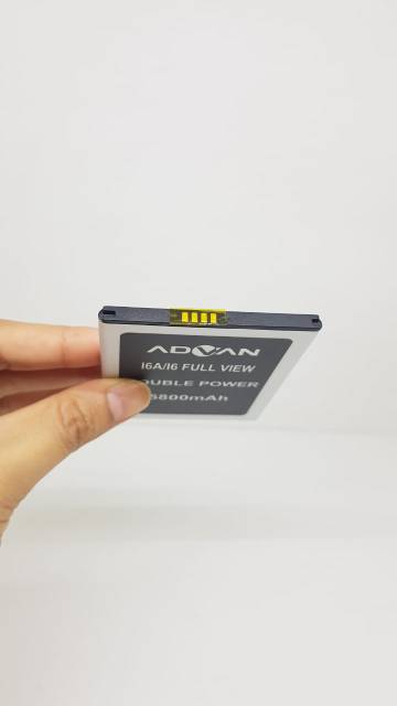 Baterai Advan i6A Batre Advan i6 Full View Battery Advan i6 A ORIGINAL 99% 2 IC 5800mAh