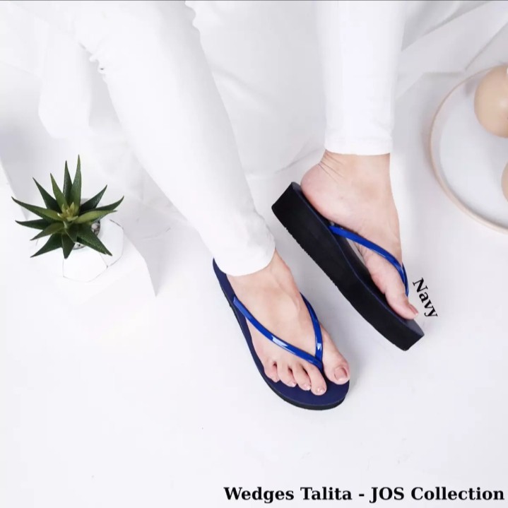 SANDAL WEDGES WANITA TERBARU/Sendal Wedges Termurah