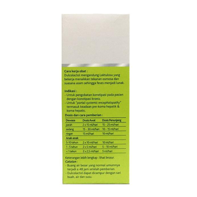 DULCOLACTOL SIRUP 60ML / OBAT PELANCAR BAB / SEMBELIT