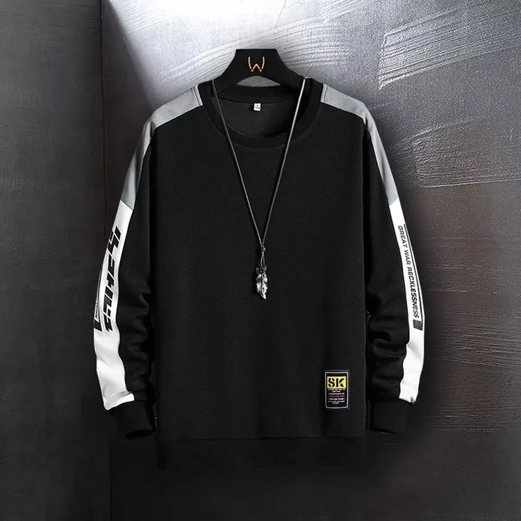 TOKO BAJU SEMPURNA / Great War Basic Sweater Crewneck Premium Outerwear Sweter Remaja Pria Korean St