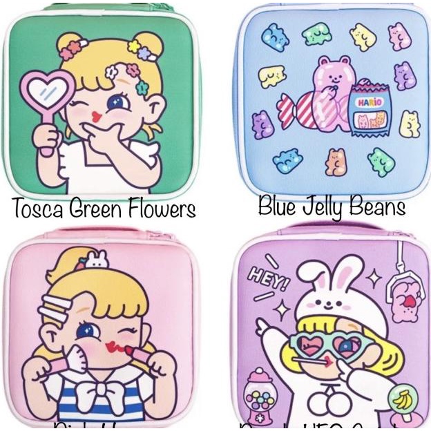 PANACHE Bentoy Cartoon Makeup Cosmetic Travel Bag Tas Kosmetik