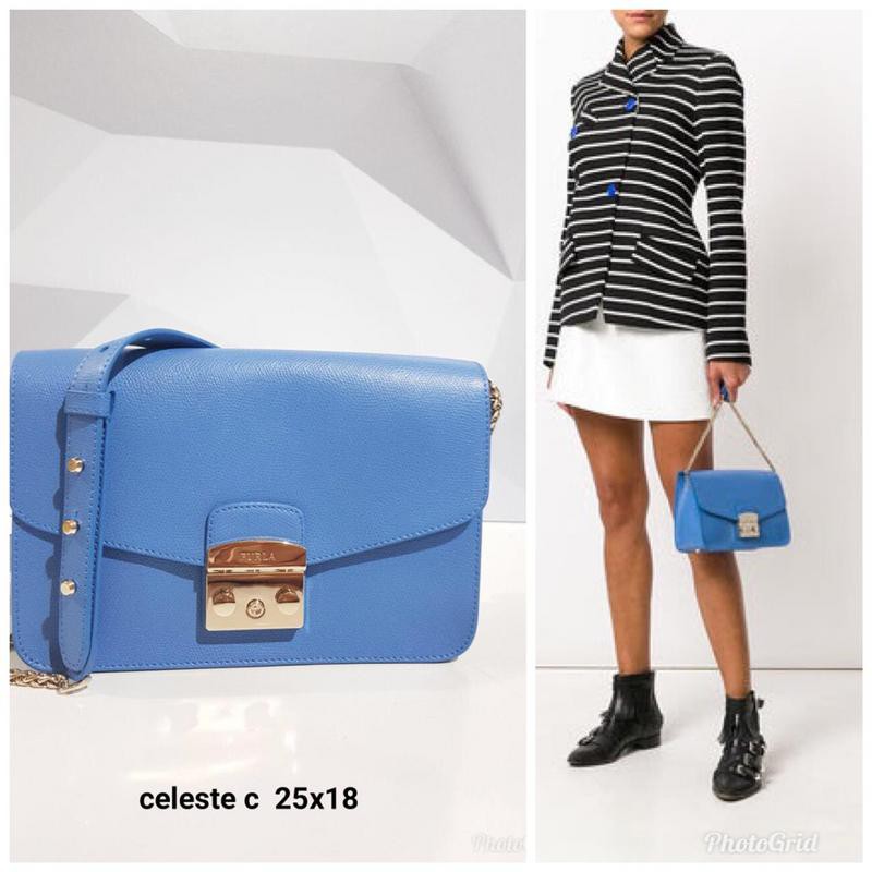 tas furla metropolis shoulder bag celeste