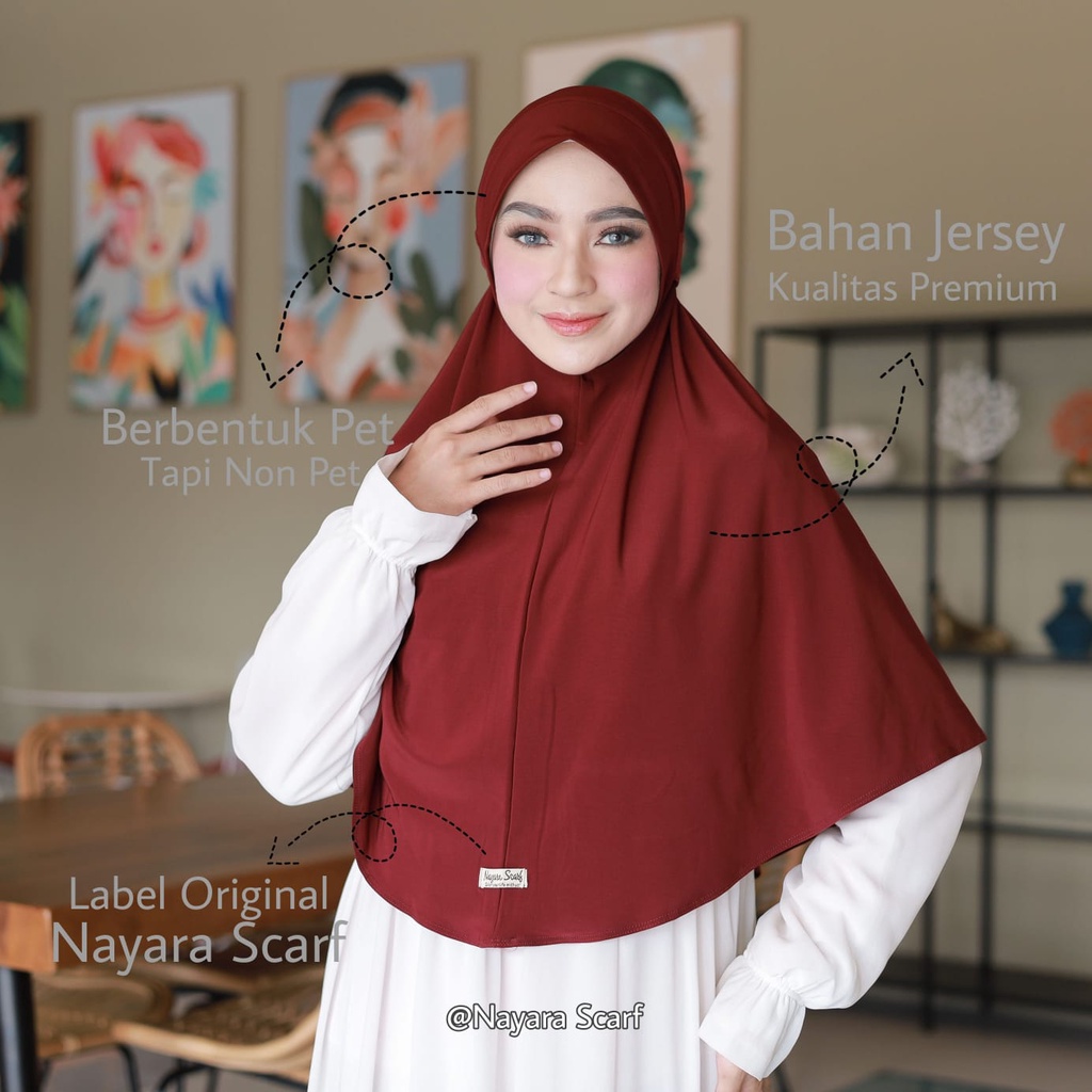 BERGO MARYAM NON PET POLOS ALL SIZE PREMIUM