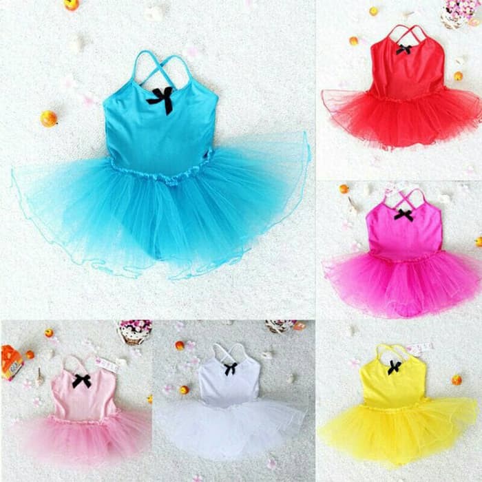 Terpercaya Baju balet anak dengan tutu   3XL putih Unik
