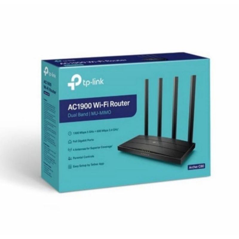 TP-Link Archer C80 AC1900 Wireless MU-MIMO Wi-Fi Router Tp link