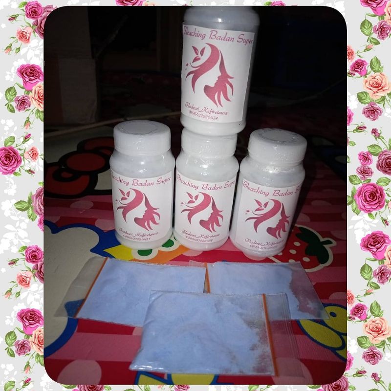 BLEACHING BADAN/BLEACHING SALON/PEMUTIH BADAN