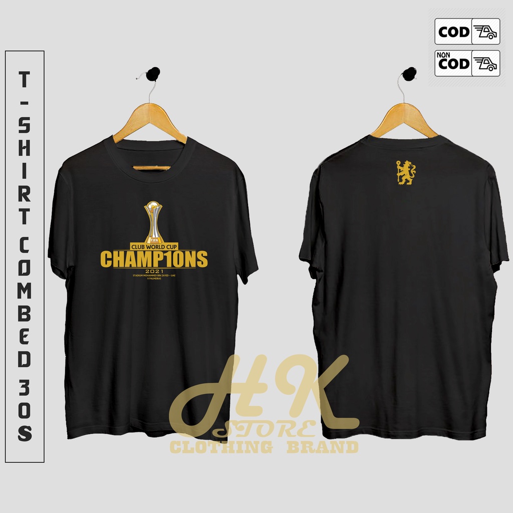 T-SHIRT KAOS CHELSEA CWC CHAMPIONS 2021