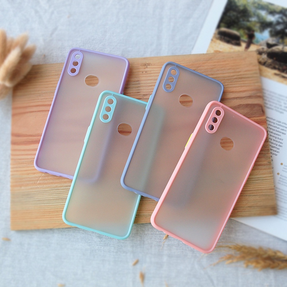 SOFTCASE SAMSUNG A22 4G A22 5G A01 CORE A02S A10S A11 A20S A30 A50 A52 A72 SOFTCASE MACARON CAMERA PROTECTOR