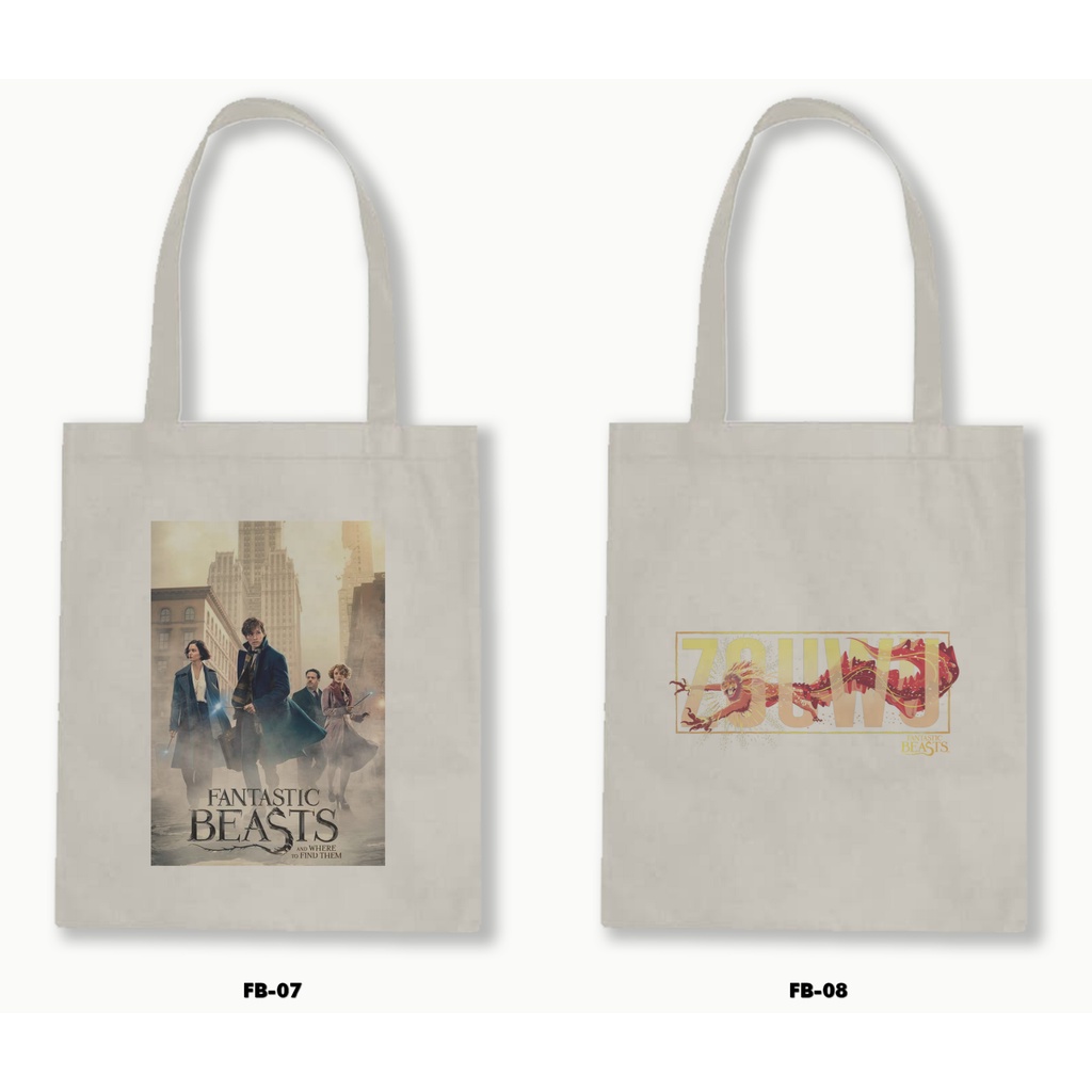 TOTE BAG BLACU - FANTASTIC BEASTS