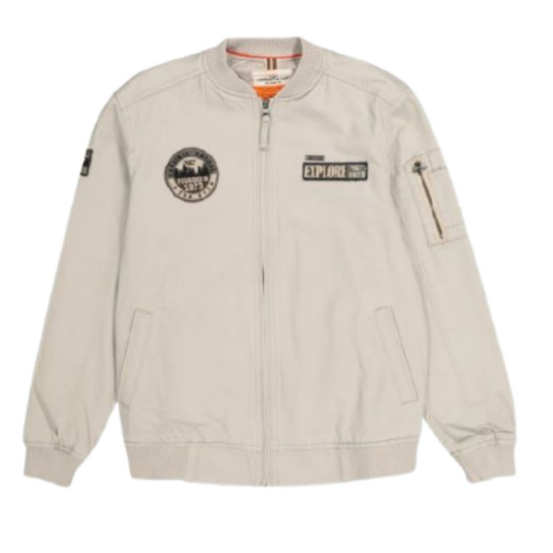 Jaket Cardinal Pria Bomber Casual Original J12