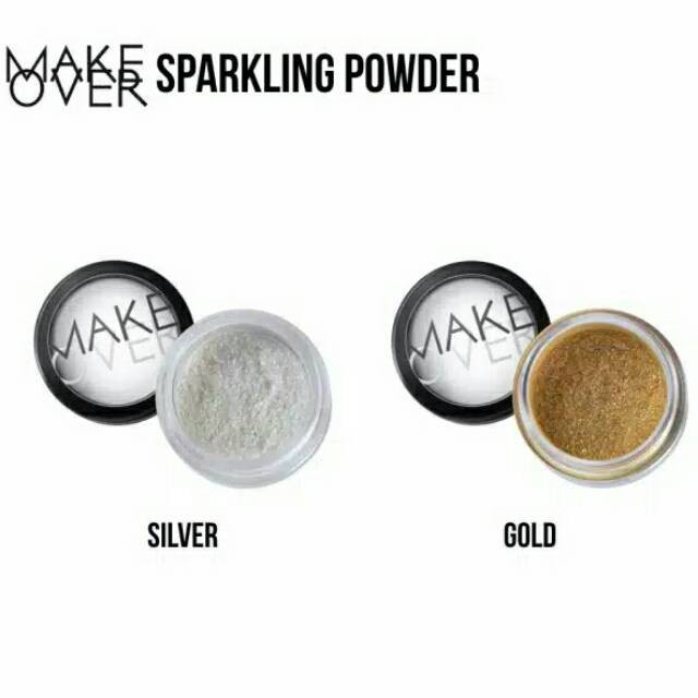 Make Over Sparkling Powder Silver | Gold 2gr